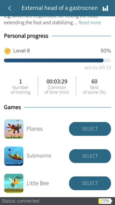 Callibri Biofeedback Screenshots