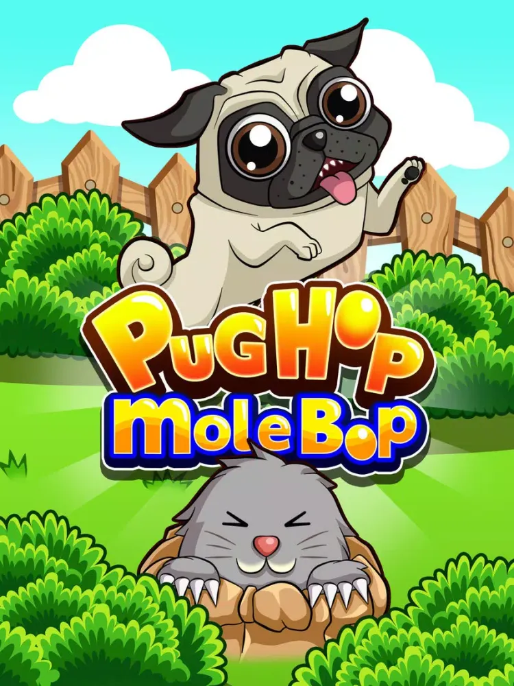 Pug Hop Mole Bop iPad 应用截图