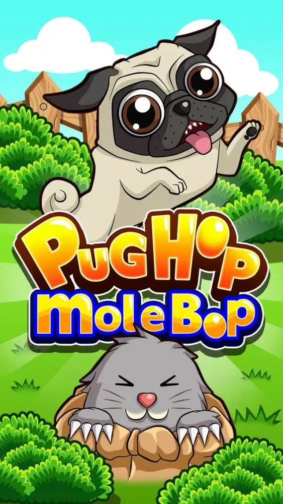Pug Hop Mole Bop应用截图