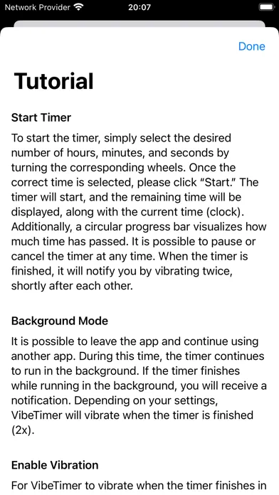 VibeTimer - Vibration Timer应用截图