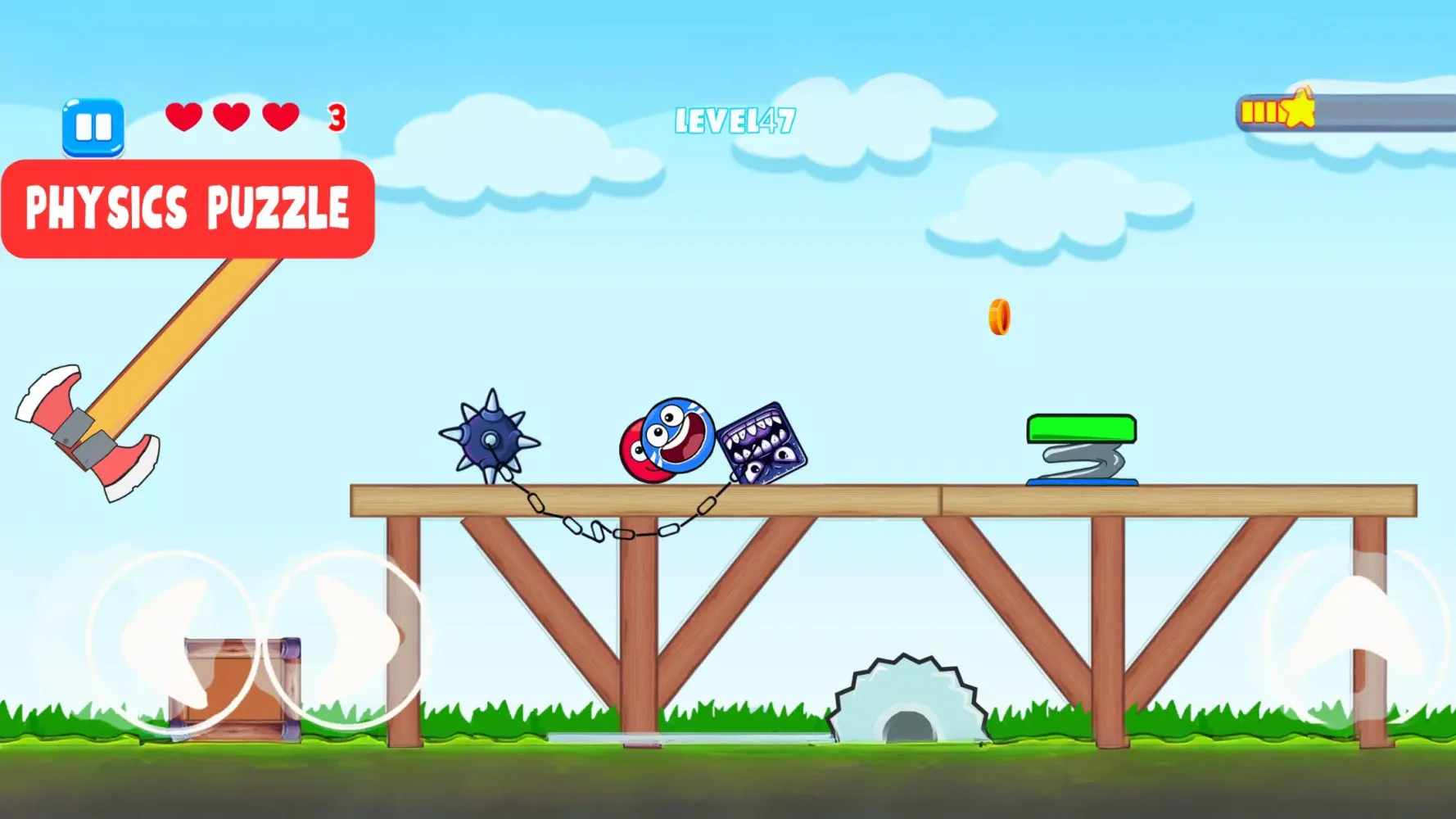 Ball V - Red Bounce Ball 5 Screenshots