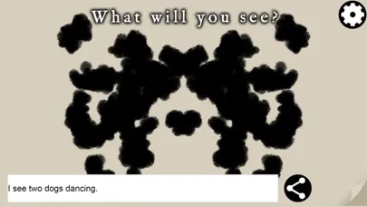 Ảnh chụp màn hình của Ink Blotter - What Do You See?