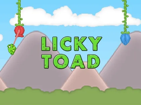 Licky Toad - Endless Arcade Swinger iPad 应用截图
