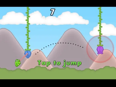 Licky Toad - Endless Arcade Swinger iPad 应用截图