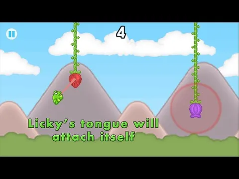 Licky Toad - Endless Arcade Swinger iPad 应用截图