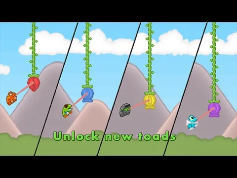 Licky Toad - Endless Arcade Swinger iPad 应用截图