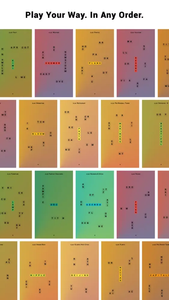 Crossy Word Screenshots