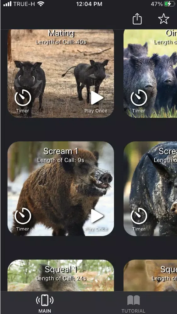 Hog Calls For Hunter স্ক্রিনশট