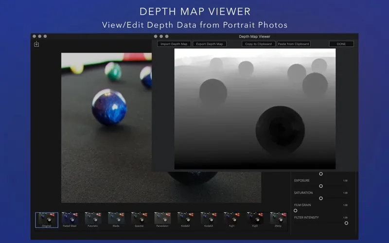 Capturas de tela do Anamorphic Pro