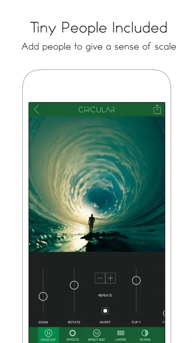Circular Tiny Planet Editor スクリーンショット