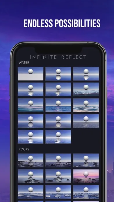 ภาพหน้าจอของ Infinite Reflect Photo Editor