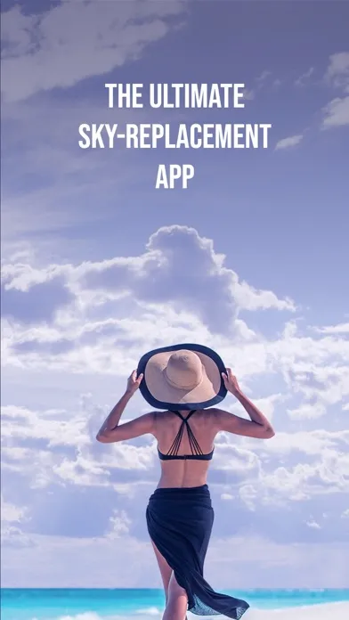 Tangkapan skrin Infinite Skies Photo Editor
