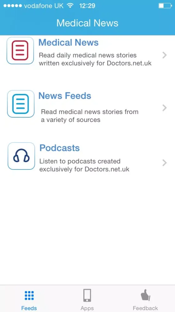 Medical news Screenshots