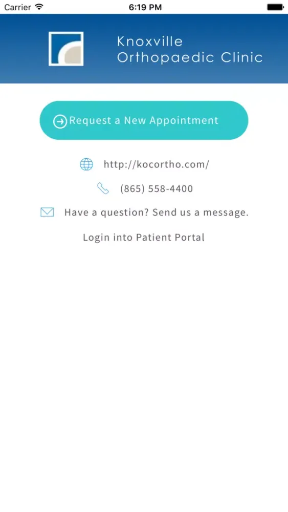 KOC - Knoxville Orthopedic Clinic Ekran Görüntüleri
