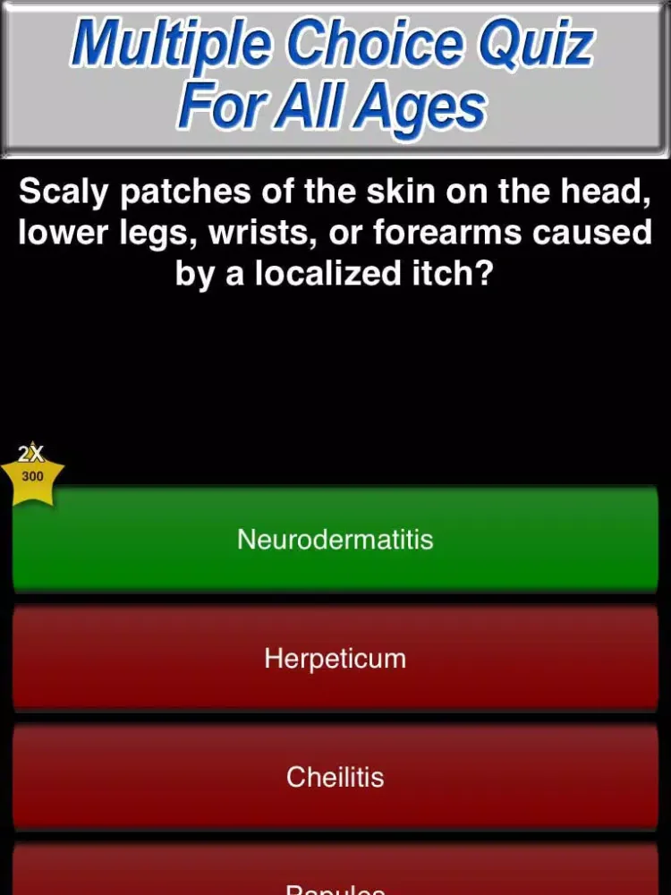 Ảnh chụp màn hình của Diabetes Trivia Quiz - The Fun Medical Game For Healthy Diabetics iPad 
