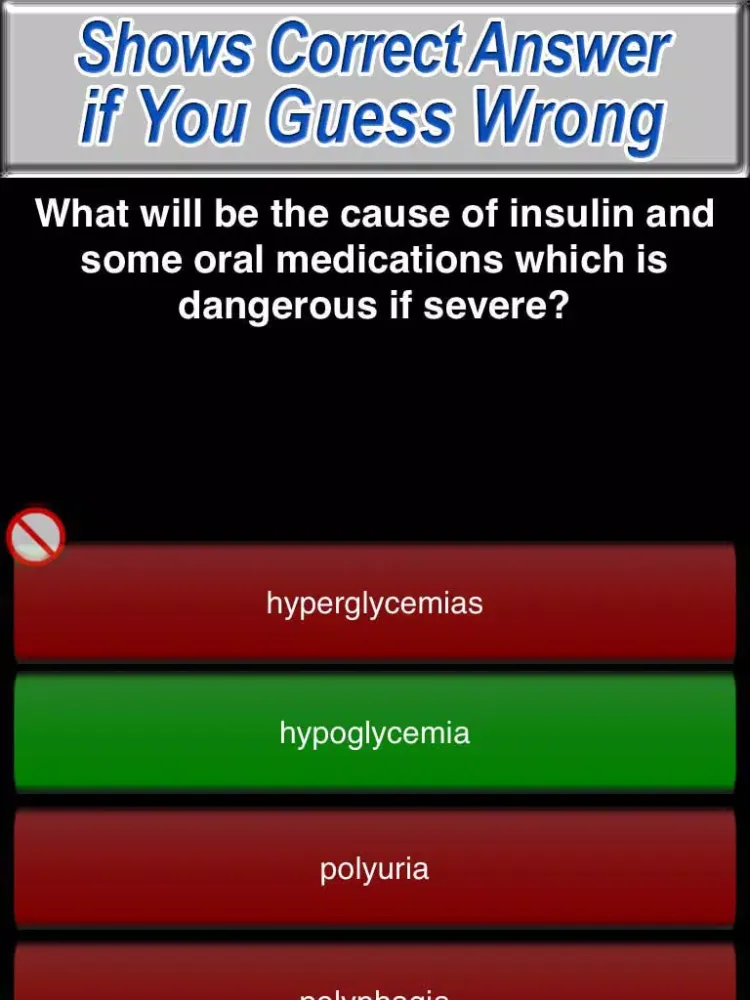 Ảnh chụp màn hình của Diabetes Trivia Quiz - The Fun Medical Game For Healthy Diabetics iPad 