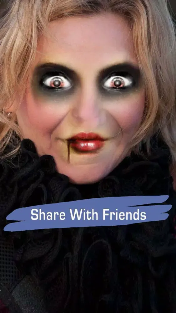 Tangkapan layar Vampire Face Booth Ultimate - Virtual Photo Makeover