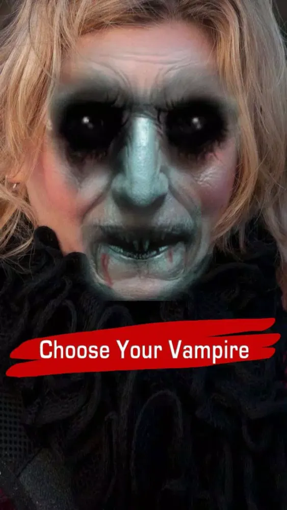Tangkapan layar Vampire Face Booth Ultimate - Virtual Photo Makeover