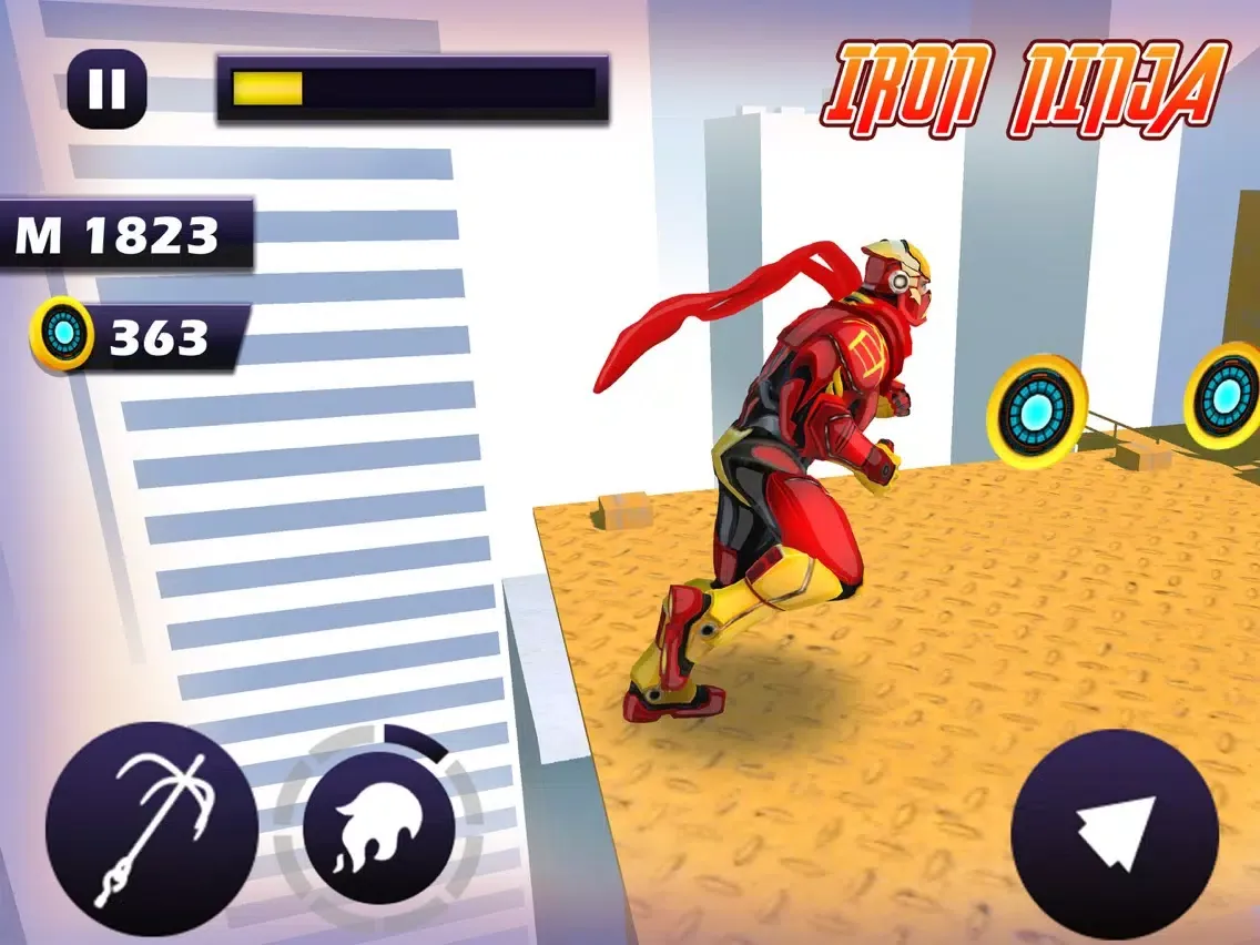 Iron Ninja iPad  स्क्रीनशॉट
