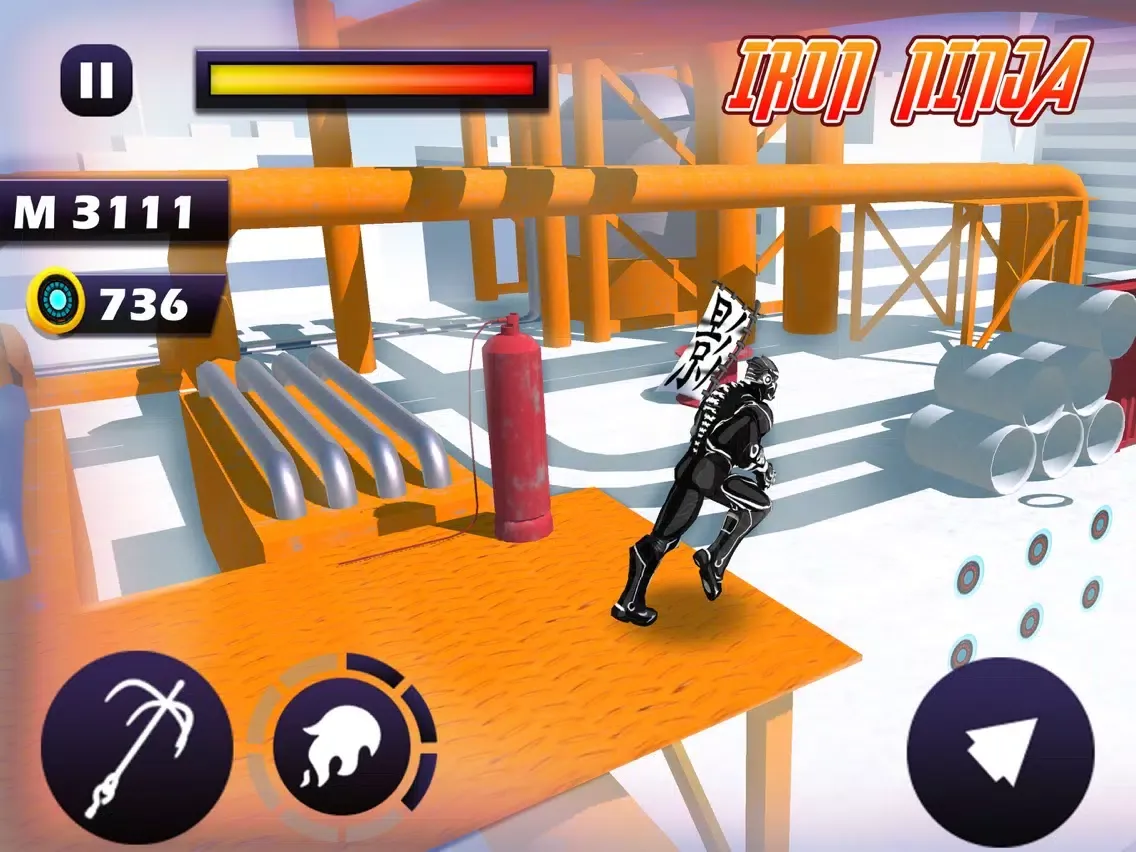 Iron Ninja iPad  स्क्रीनशॉट