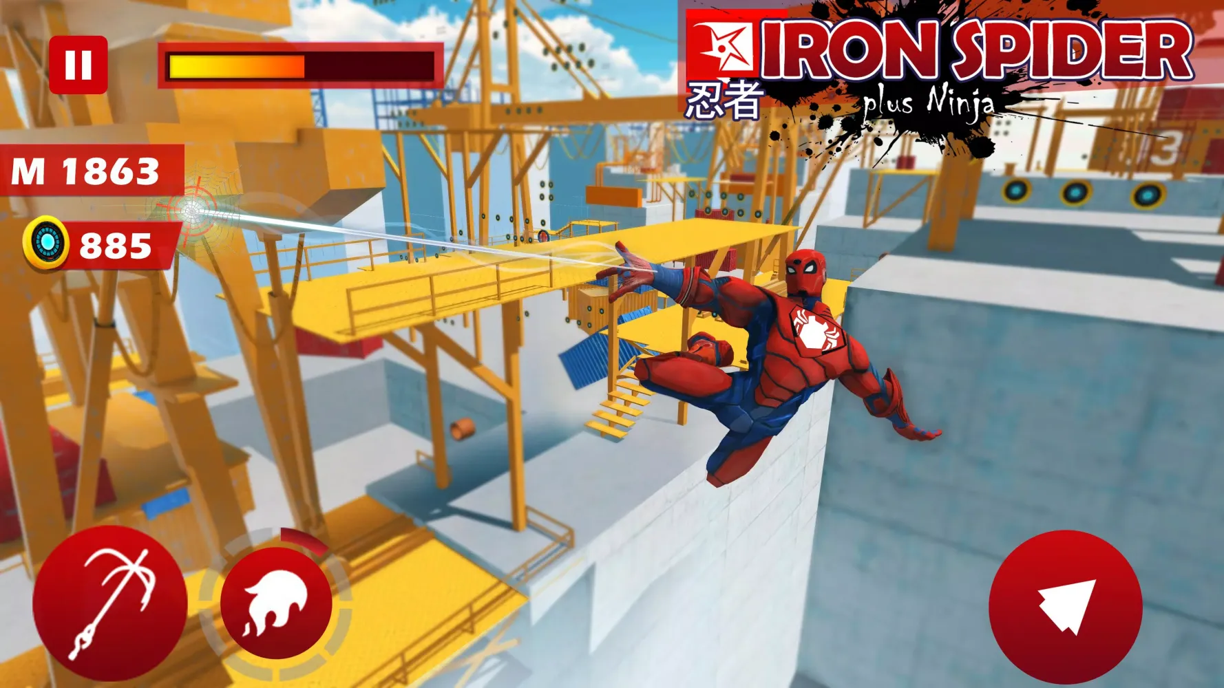 Screenshot di The Amazing Iron Spider