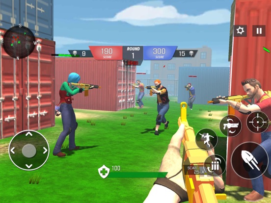 Toy Gun Blaster- Shooting Game iPad  Screenshots
