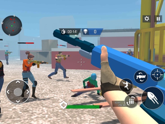 Toy Gun Blaster- Shooting Game iPad  Screenshots