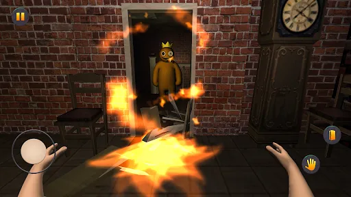 Capturas de tela do Scary Rainbow Monster Escape