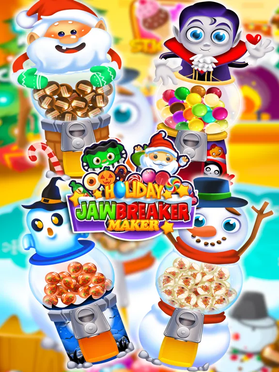 Capturas de tela do Candy Jawbreaker - Make & Cook iPad 