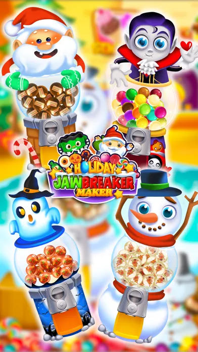Capturas de tela do Candy Jawbreaker - Make & Cook