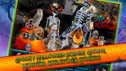 Zrzuty ekranu Hidden Objects Halloween Game