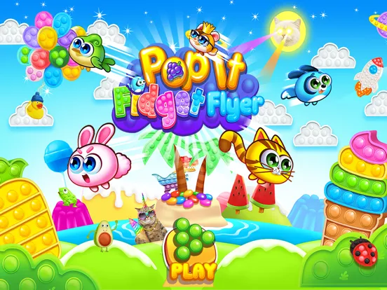 Zrzuty ekranu Pop It Fidget Flyer 3D Toys iPad 
