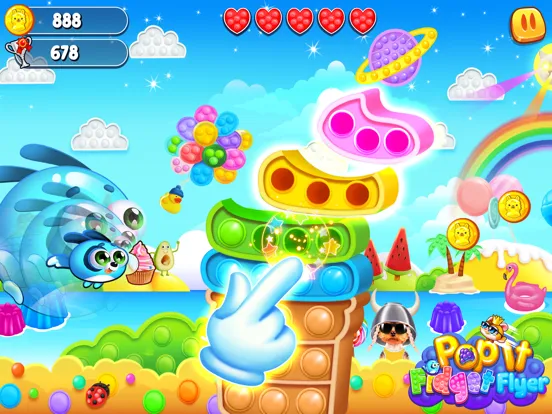 Zrzuty ekranu Pop It Fidget Flyer 3D Toys iPad 