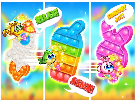 Zrzuty ekranu Pop It Fidget Flyer 3D Toys iPad 