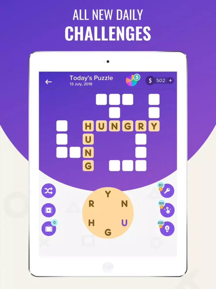 WordCross Champ - Brain Puzzle iPad  スクリーンショット