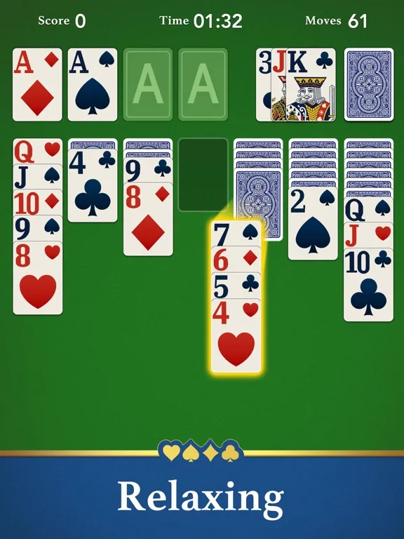 ภาพหน้าจอของ .Solitaire! iPad 