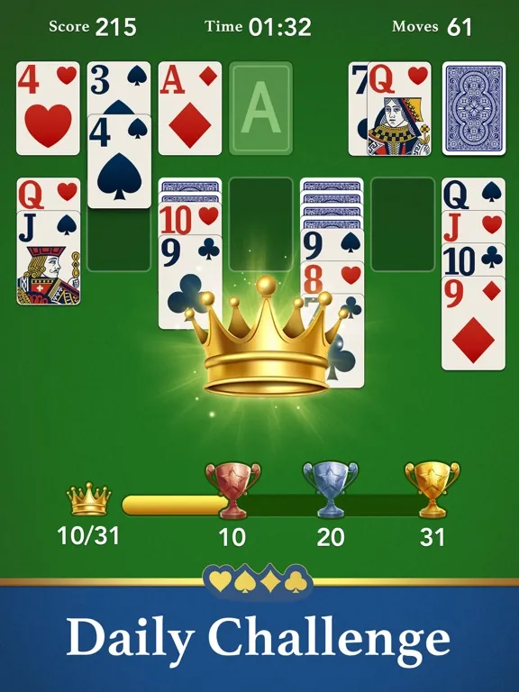 ภาพหน้าจอของ .Solitaire! iPad 