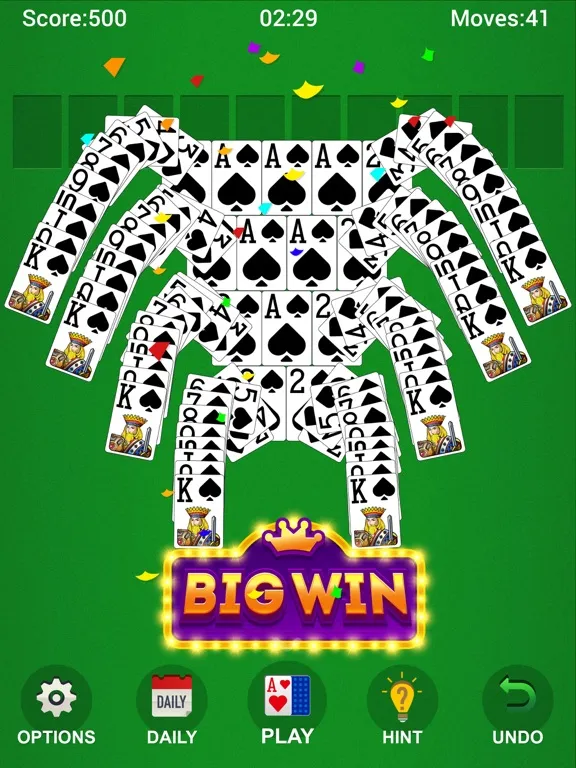 .Spider Solitaire! iPad स्क्रीनशॉट