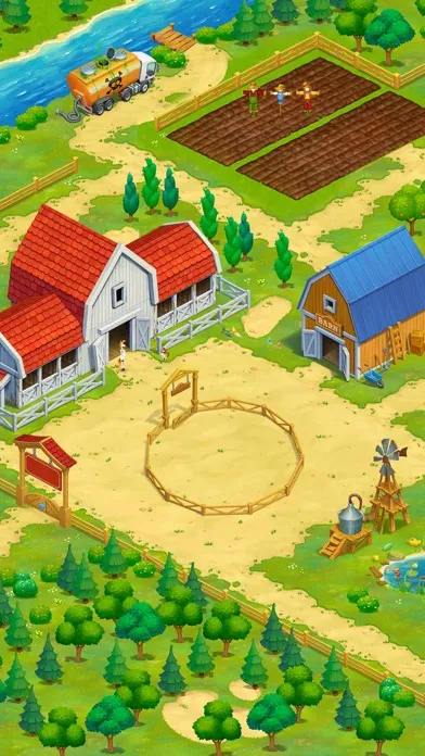 Capturas de tela do Word Farm Adventure