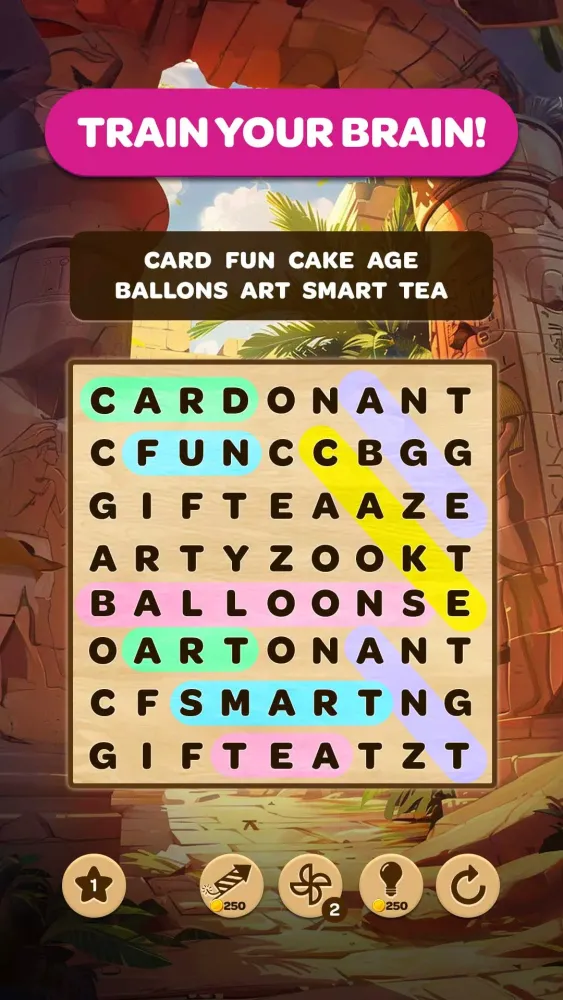 Word Search Hunt Ekran Görüntüleri