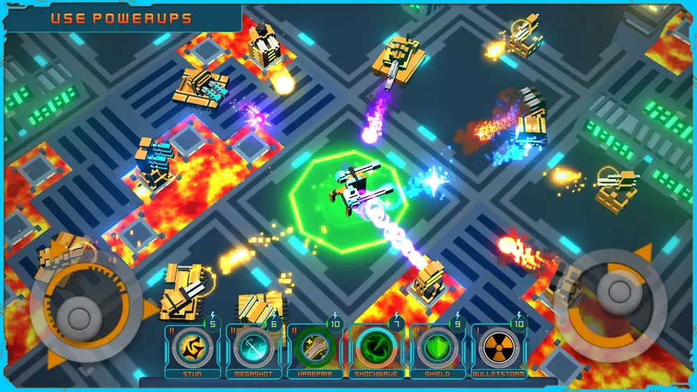 Blocky Bot Shooter : Outlast应用截图