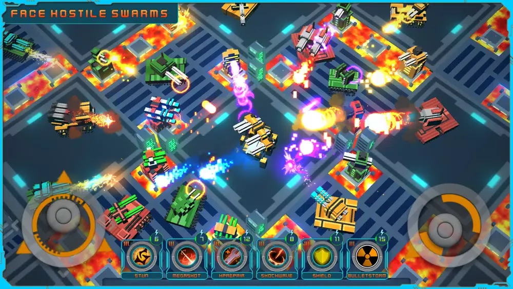 Blocky Bot Shooter : Outlast应用截图