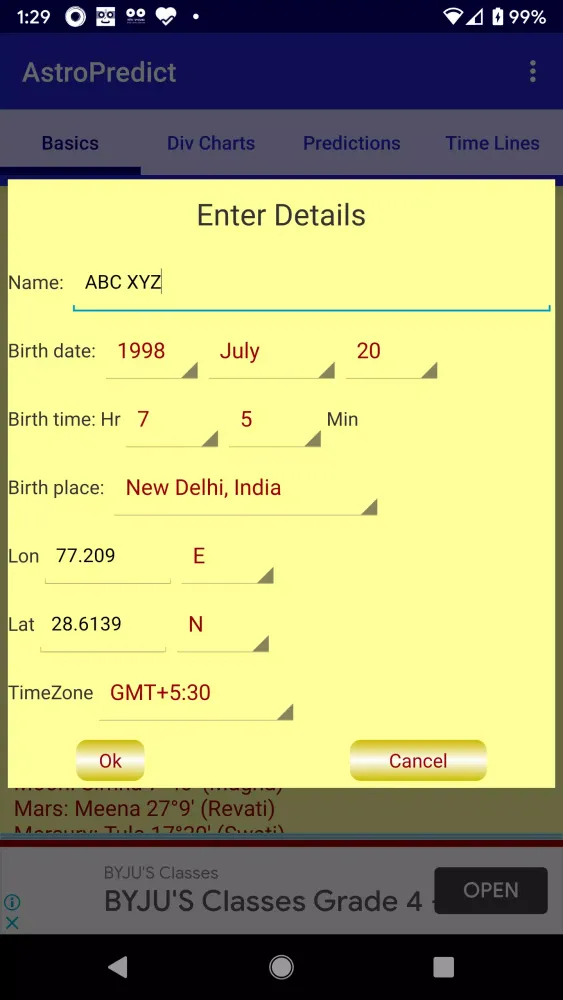 Astro Predict Screenshots