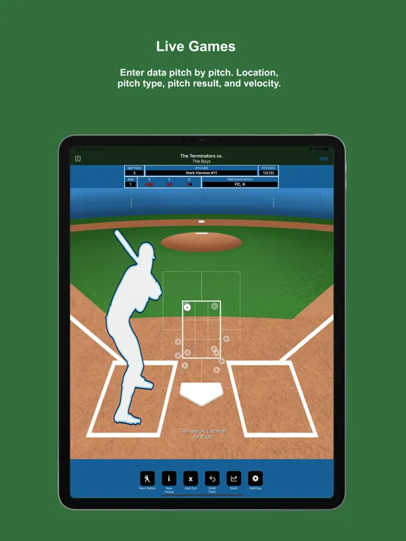 First Pitch Strike iPad  スクリーンショット