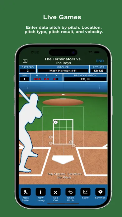 First Pitch Strike スクリーンショット