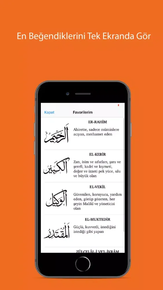 صور Allah'ın İsimleri
