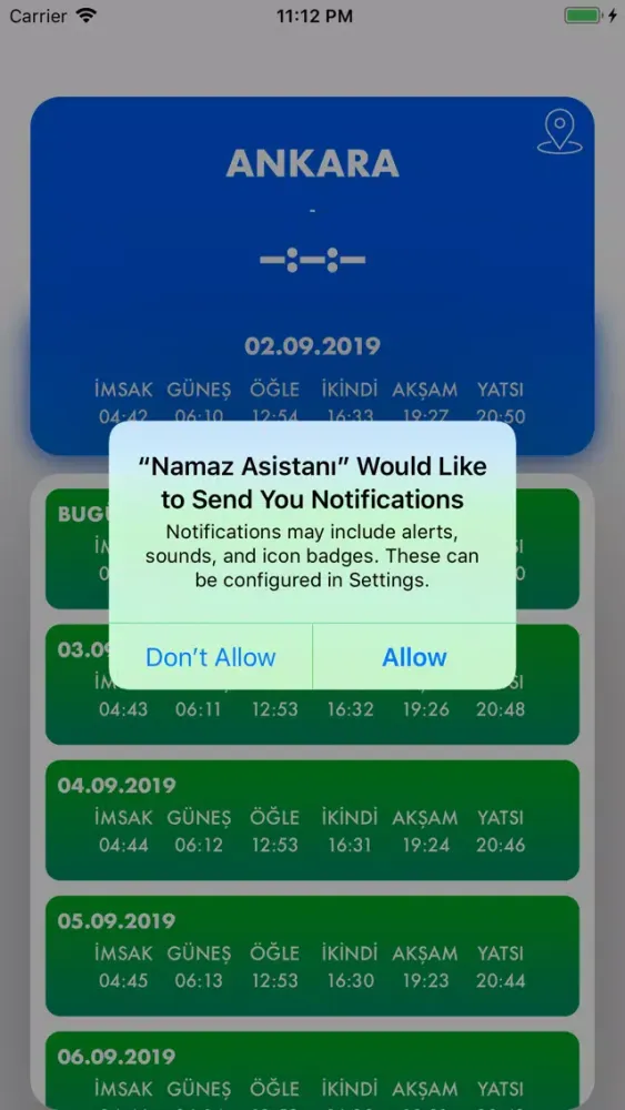 Captures d'écran de Ramadan Adhan Time 2020