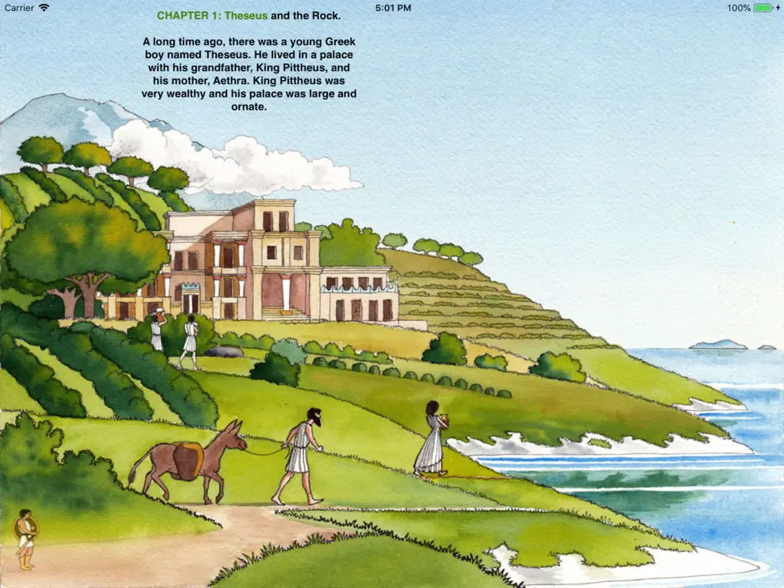 Скриншоты eReading: Greek Myths iPad 