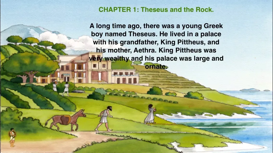 Скриншоты eReading: Greek Myths