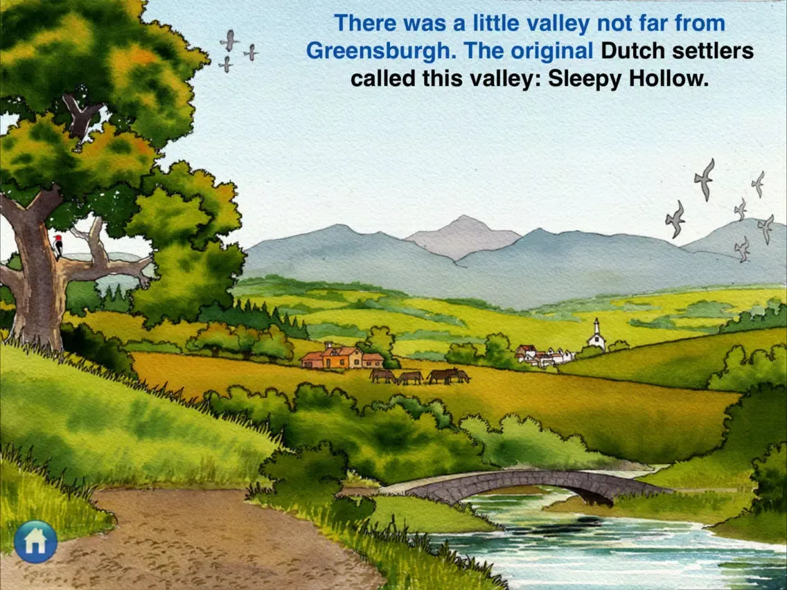 eReading: Sleepy Hollow iPad  سکرین شاٹس